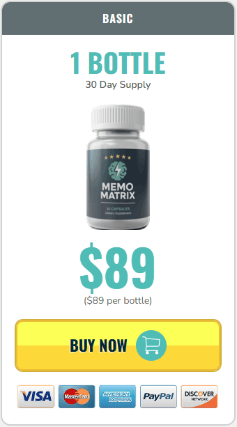 Buy Memo Matrix 1 Bottle